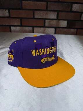 Vintage Head Start Washington Huskies NCAA Wool Blend Snapback Hat